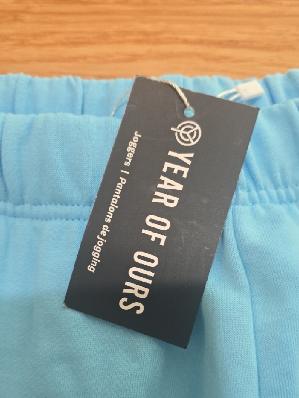 Year of Ours Light Blue Women's Jogger Pants - Picture 2 of 3